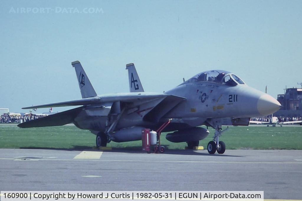 160900, Grumman F-14A Tomcat C/N 329, At the Mildenhall Air Day.