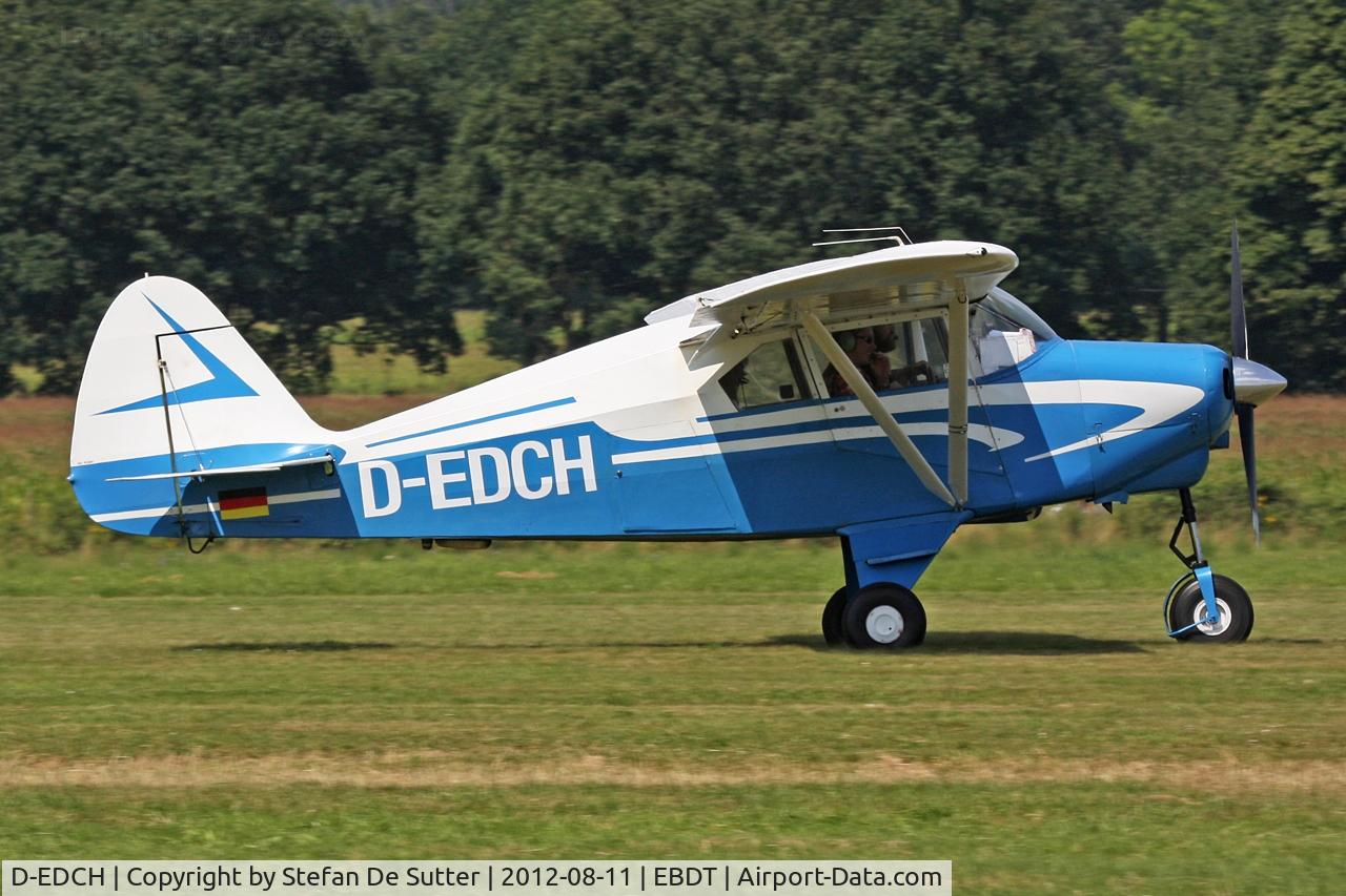 D-EDCH, 1960 Piper PA-22-160 Tri Pacer C/N 22-7419, Schaffen Fly In 2012.