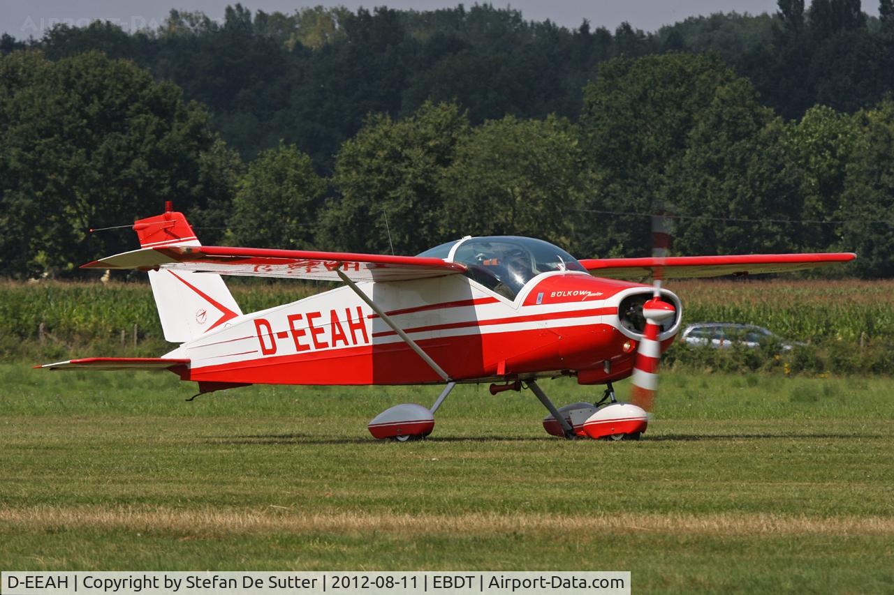D-EEAH, 1967 Bolkow Bo-208C Junior C/N 658, Schaffen Fly In 2012.