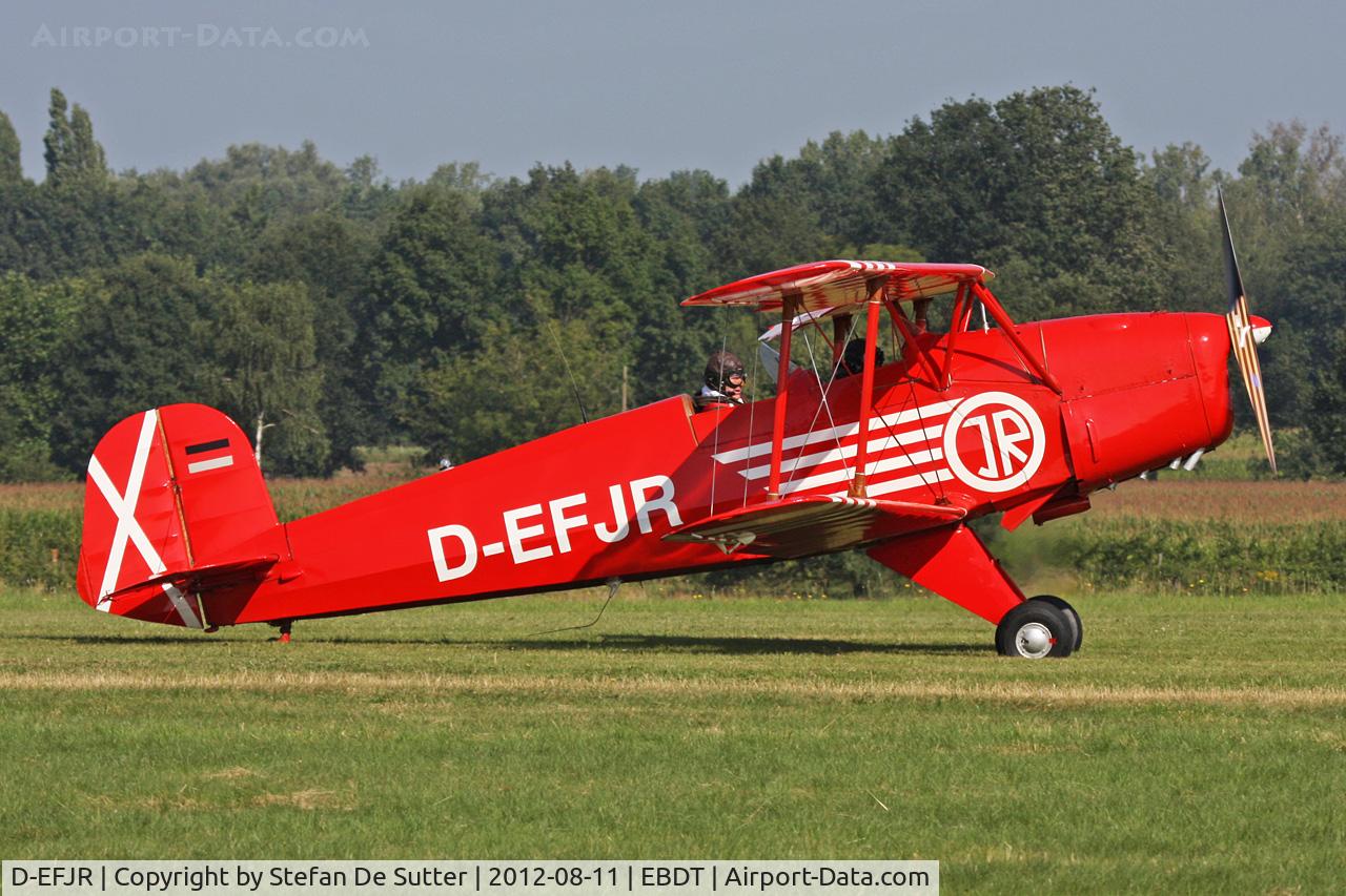 D-EFJR, 1954 CASA 1-131E Jungmann C/N 2072, Schaffen Fly In 2012.