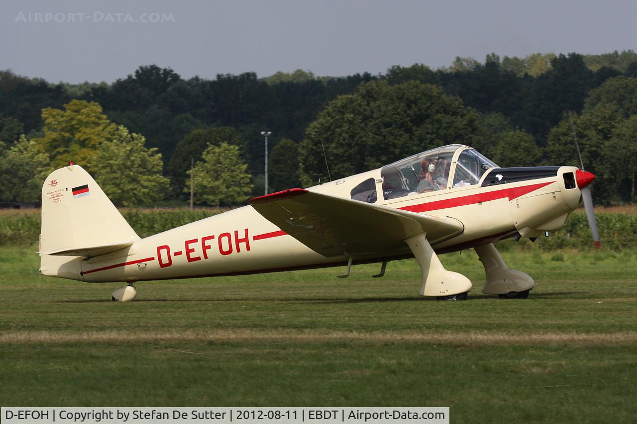 D-EFOH, Klemm Kl-35D C/N 139, Schaffen Fly In 2012.