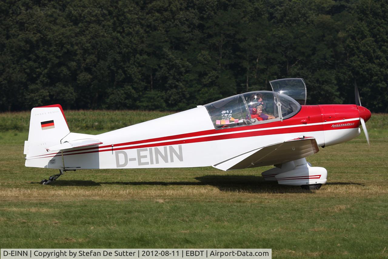 D-EINN, 1990 San Jodel Dr.1050 Ambassadeur, C/N 113, Schaffen Fly In 2012.