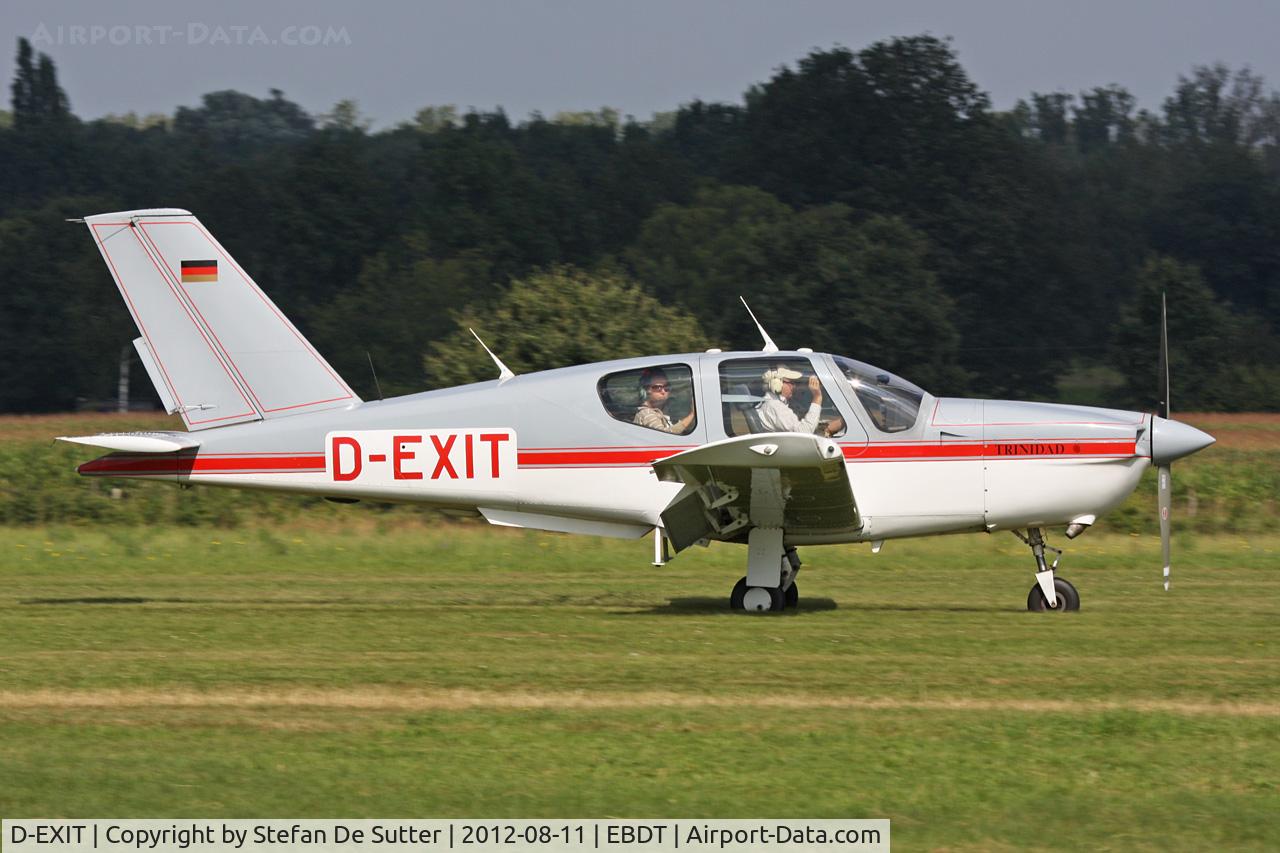 D-EXIT, 1991 Socata TB-20 Trinidad GT C/N 1299, Schaffen Fly In 2012.