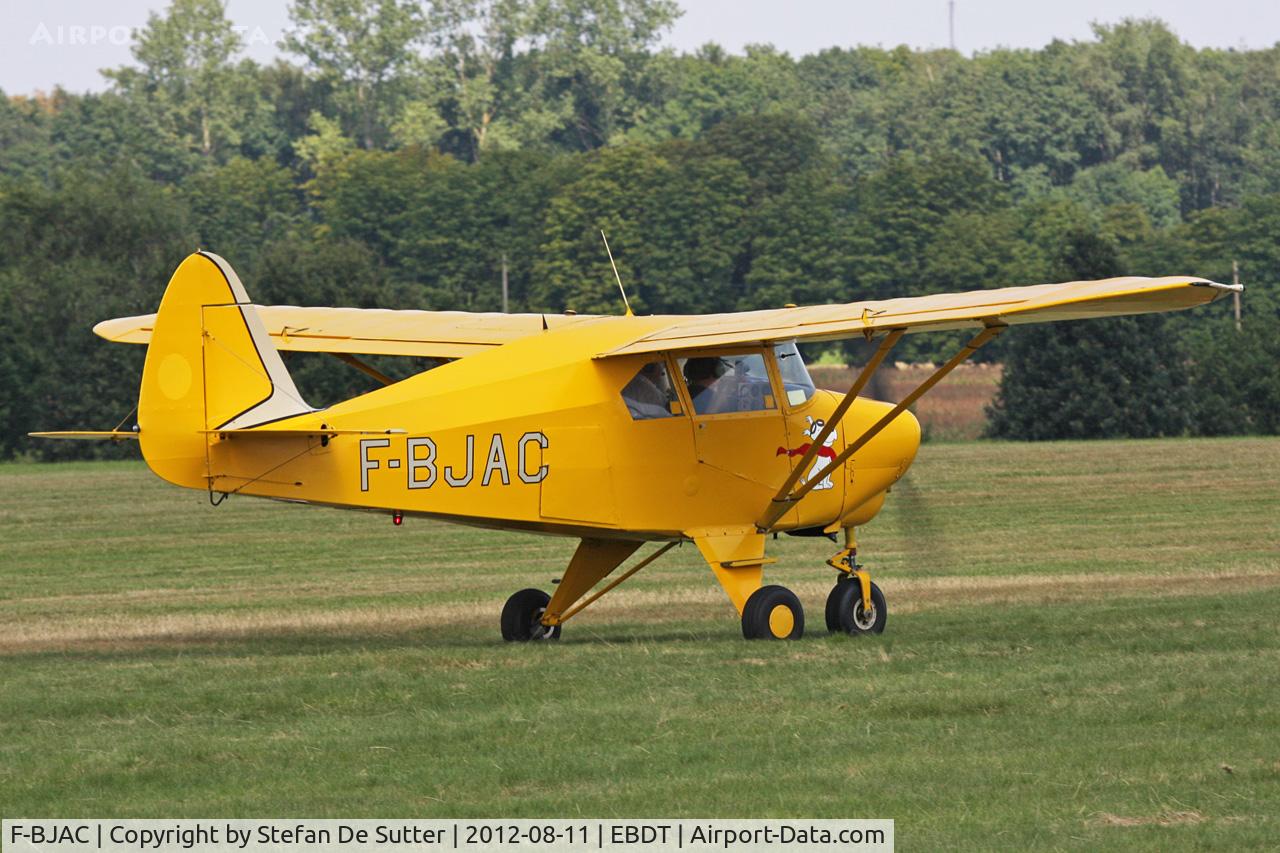 F-BJAC, 1957 Piper PA-22-150 C/N 225147, Schaffen Fly In 2012.