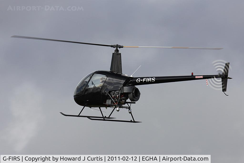 G-FIRS, 1998 Robinson R22 Beta C/N 2807, Privately owned.