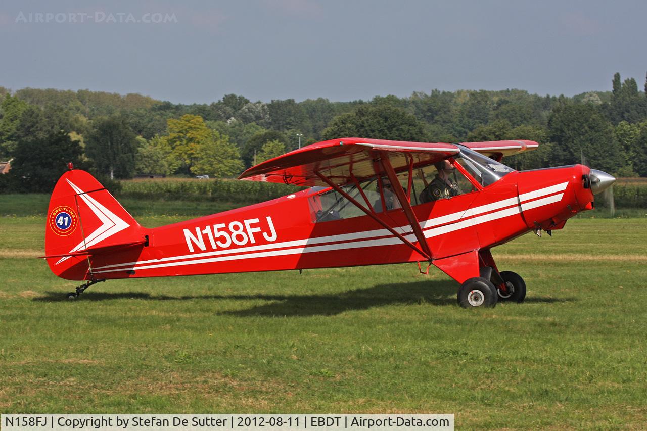 N158FJ, 1965 Piper PA-18-150 Super Cub C/N 18-8312, Schaffen Fly In 2012.