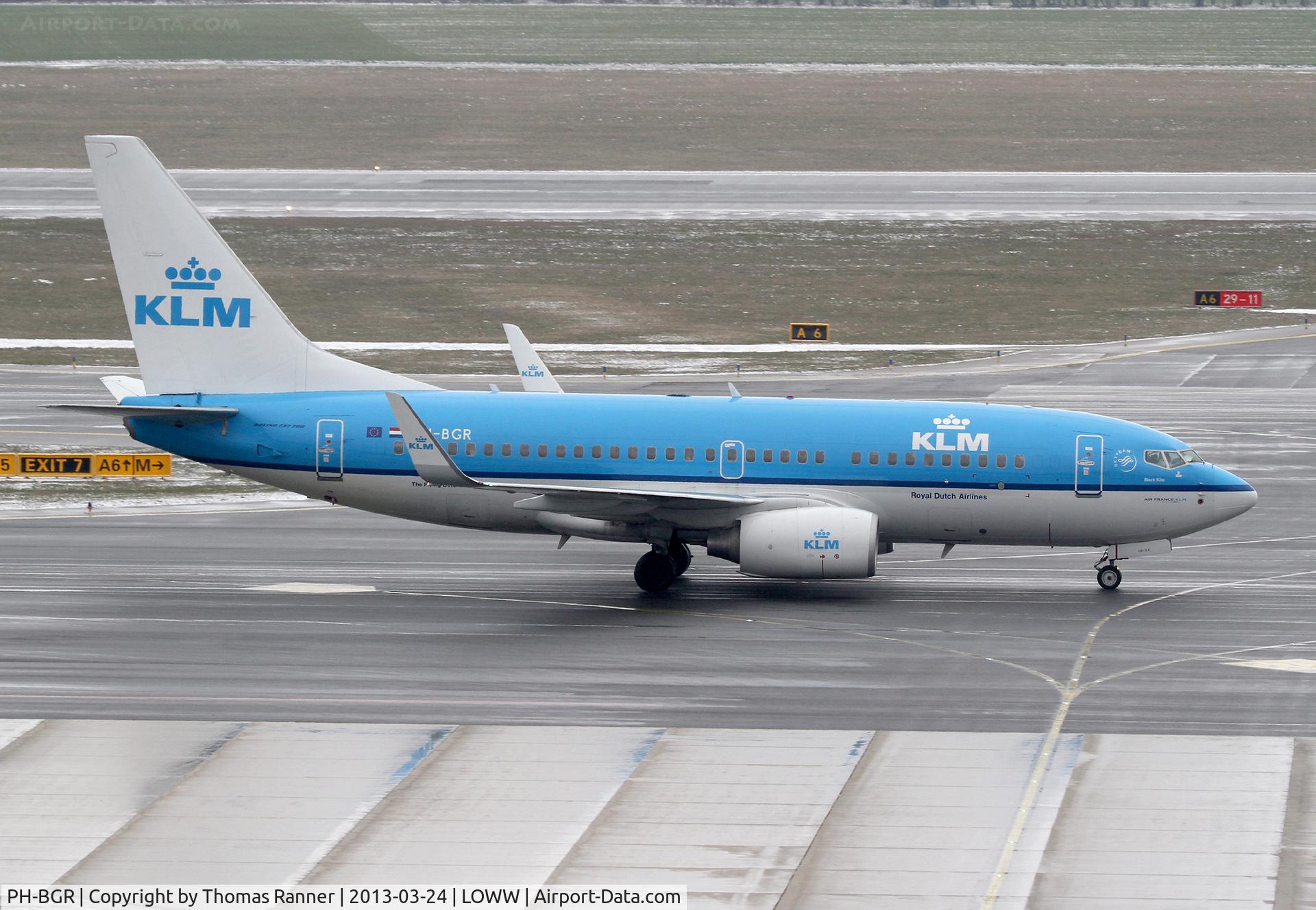 PH-BGR, 2011 Boeing 737-7K2 C/N 39446, KLM Boeing 737