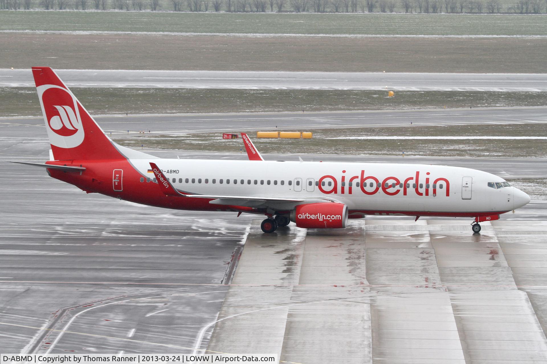 D-ABMD, 2011 Boeing 737-86J C/N 37761, Air Berlin Boeing 737