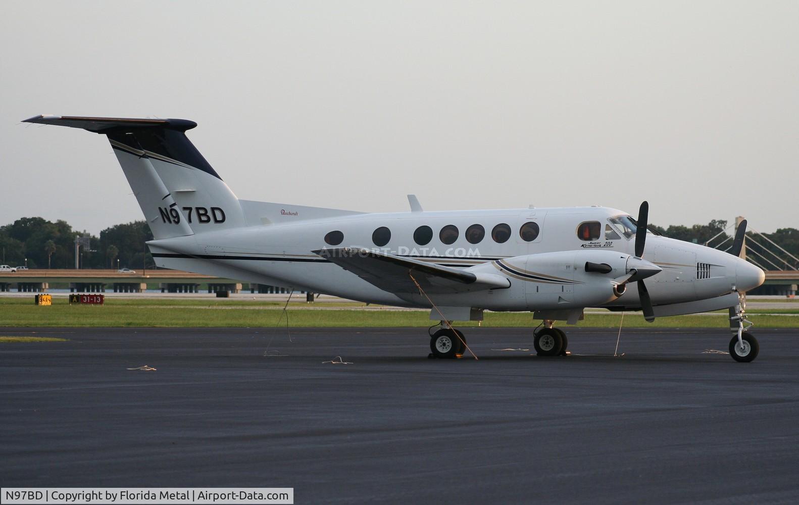 N97BD, 1988 Beech 200  King Air C/N BB-1277, Beech 200