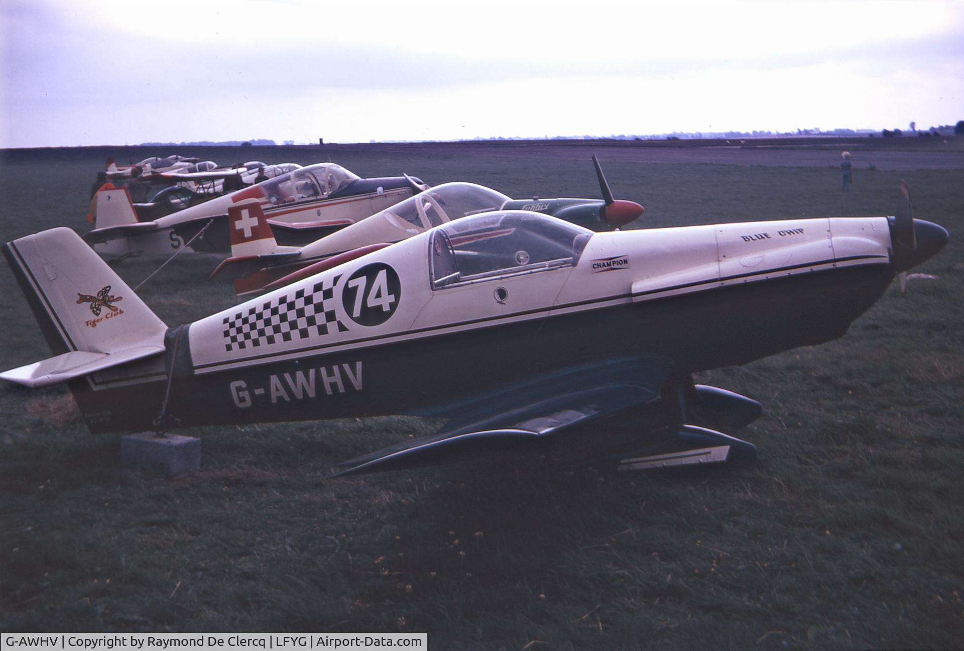 G-AWHV, 1969 Rollason Beta B2A C/N RAE/02, Summer 1976