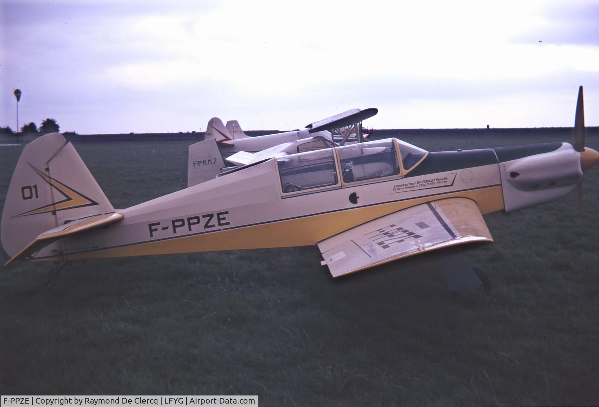 F-PPZE, Constructeur Amateur DALOTEL DM 165 C/N 01, Summer 1976