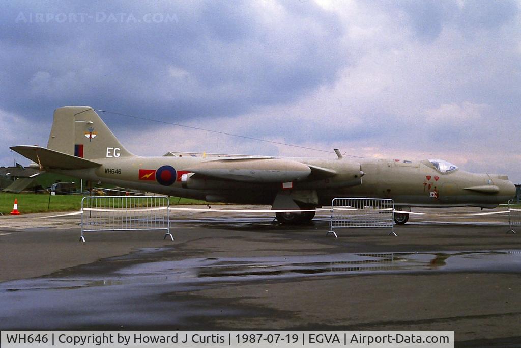 WH646, English Electric Canberra T.17A C/N EEP71118, EG/360 Squadron.