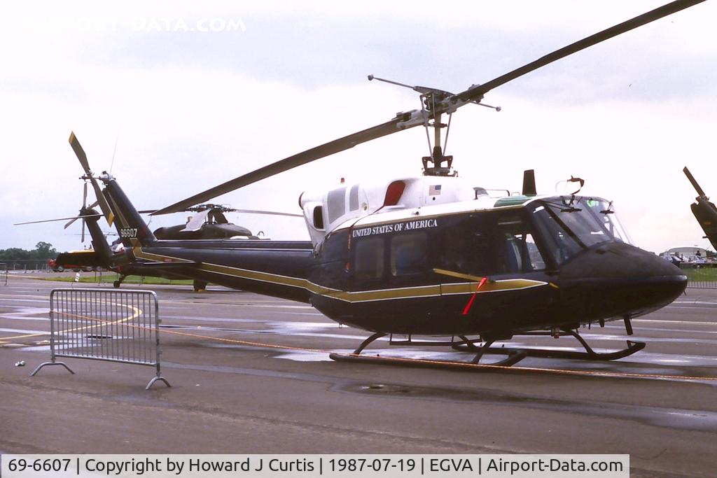 69-6607, 1969 Bell UH-1N Iroquois C/N 31013, At IAT.