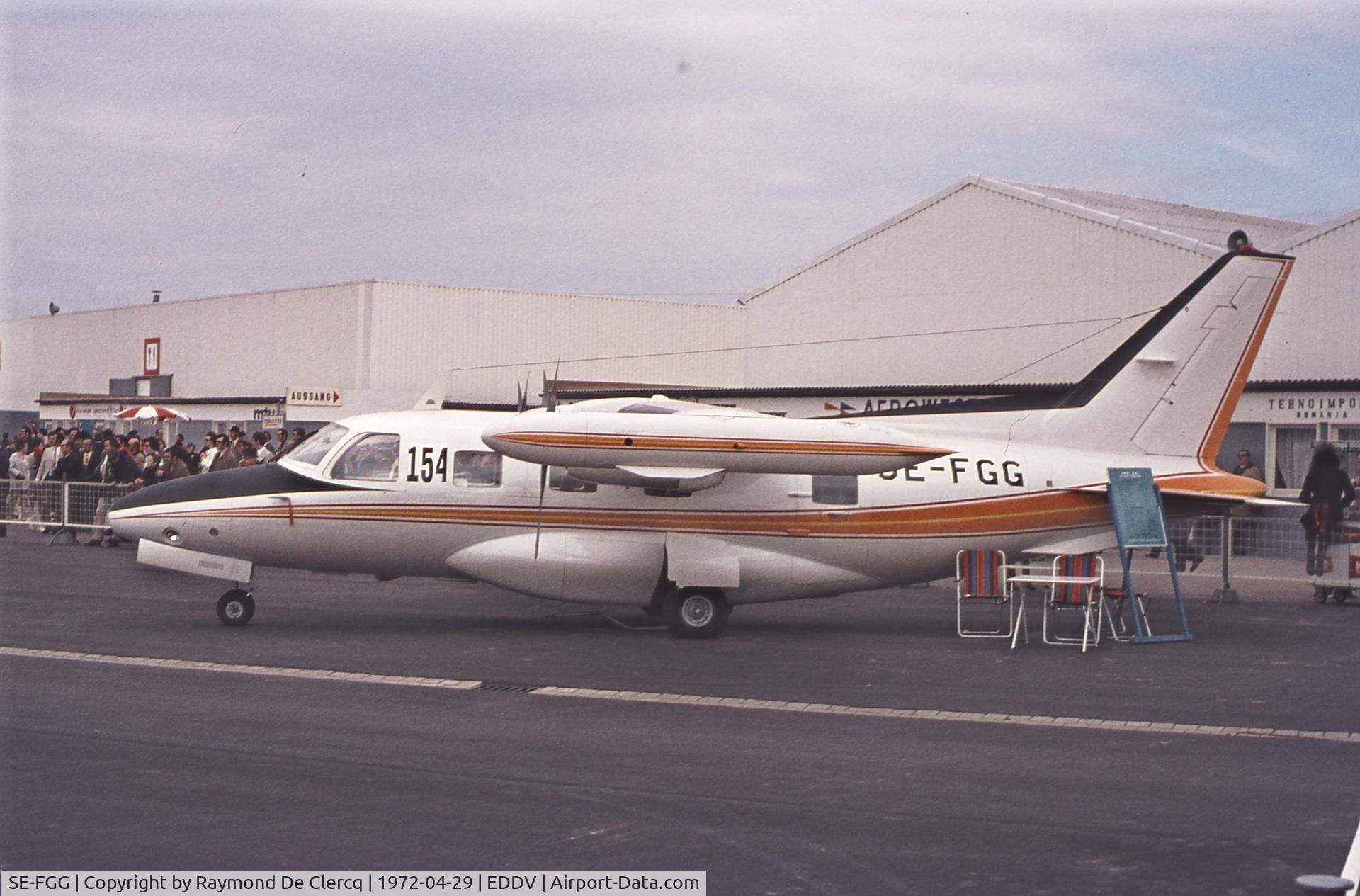 SE-FGG, 1972 Mitsubishi MU-2G C/N 526, Hanover show
