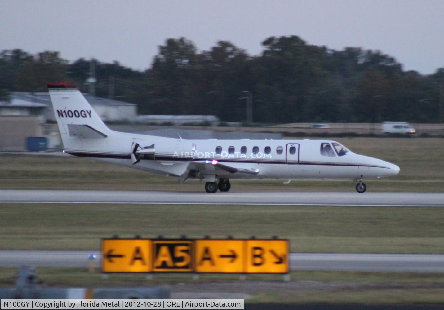 N100GY, 1999 Cessna 560 Citation Ultra C/N 560-0519, Former Net Jets C560 at NBAA