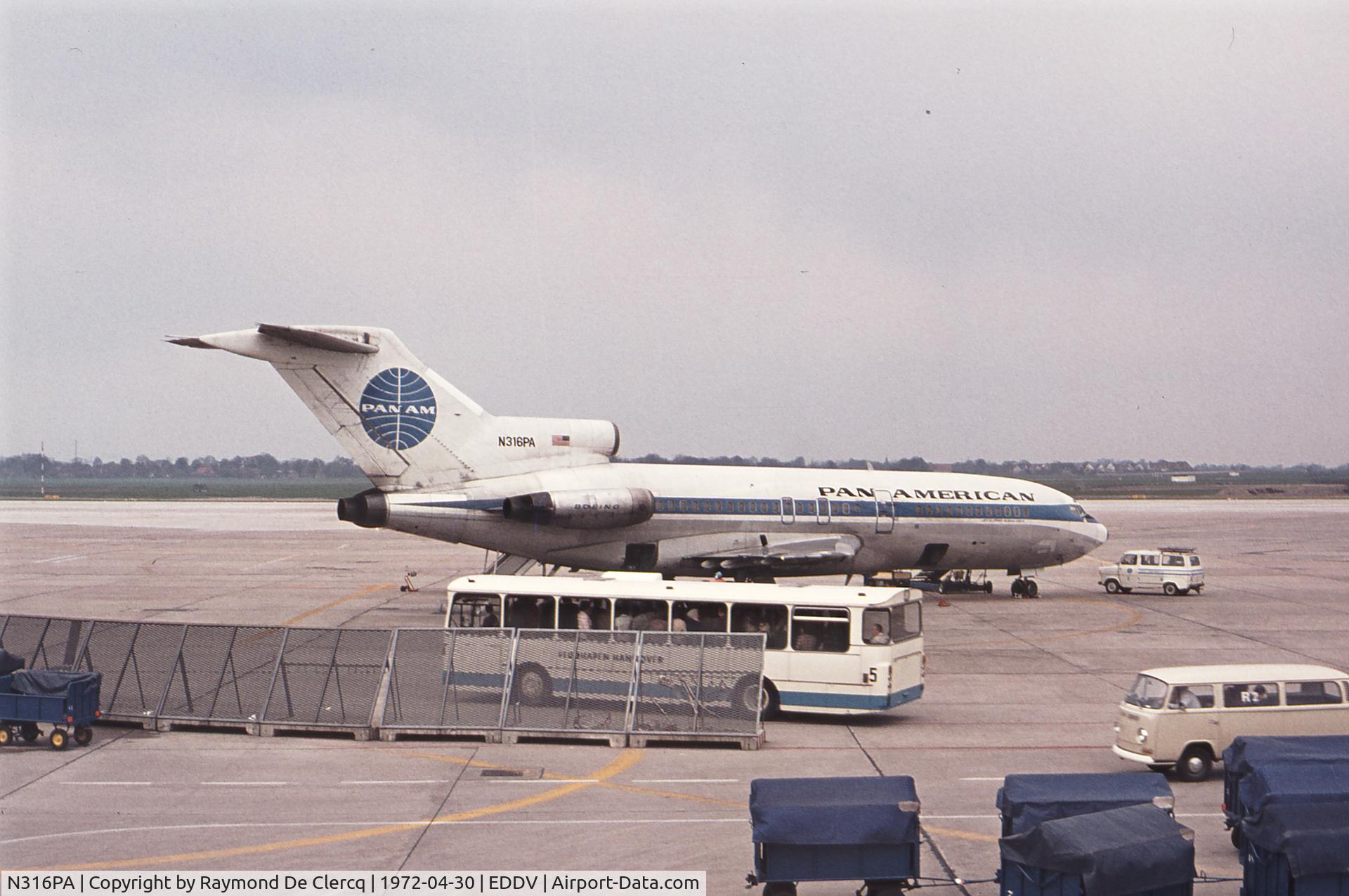 N316PA, 1965 Boeing 727-21 C/N 18994, Hanover show