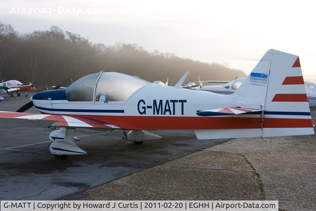 G-MATT, 1976 Robin R-2160 Alpha Sport C/N 97, Operated by Bournemouth Flying Club.