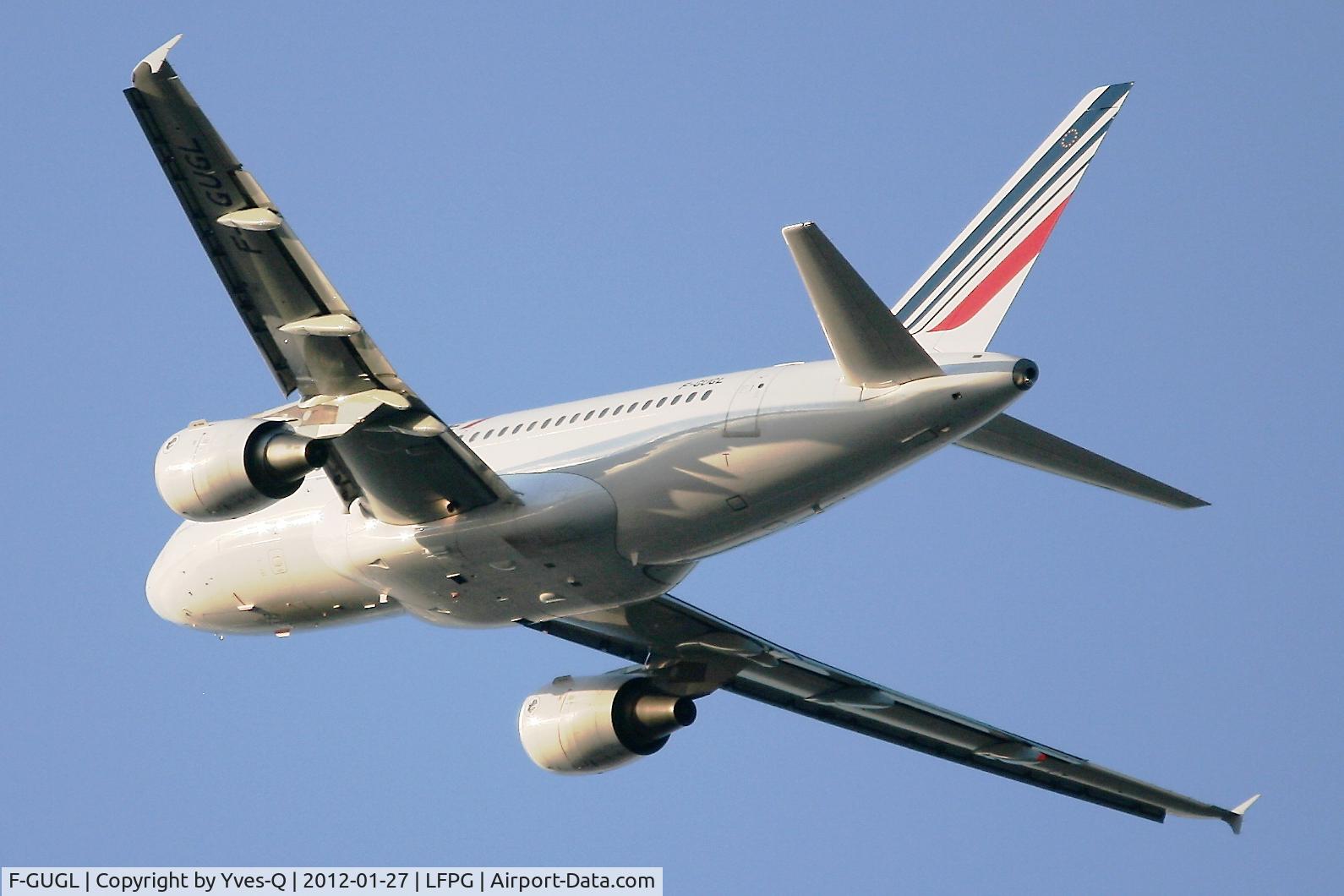 F-GUGL, 2006 Airbus A318-111 C/N 2686, Airbus A318-111, Roissy Charles De Gaulle Airport (LFPG-CDG)