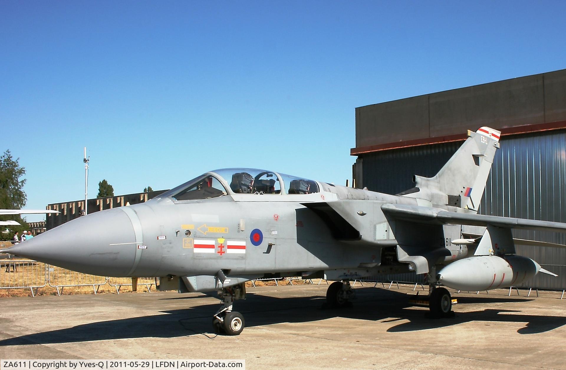 ZA611, 1982 Panavia Tornado GR.4 C/N 148/BS048/3075, Royal Air Force Panavia Tornado GR4, Rochefort-St Agnant AFB (LFDN-RCO)
