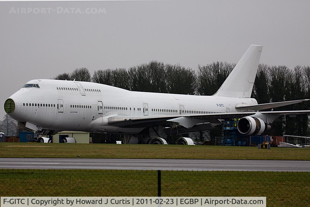 F-GITC, 1991 Boeing 747-428 C/N 25344, Ex Air France.
