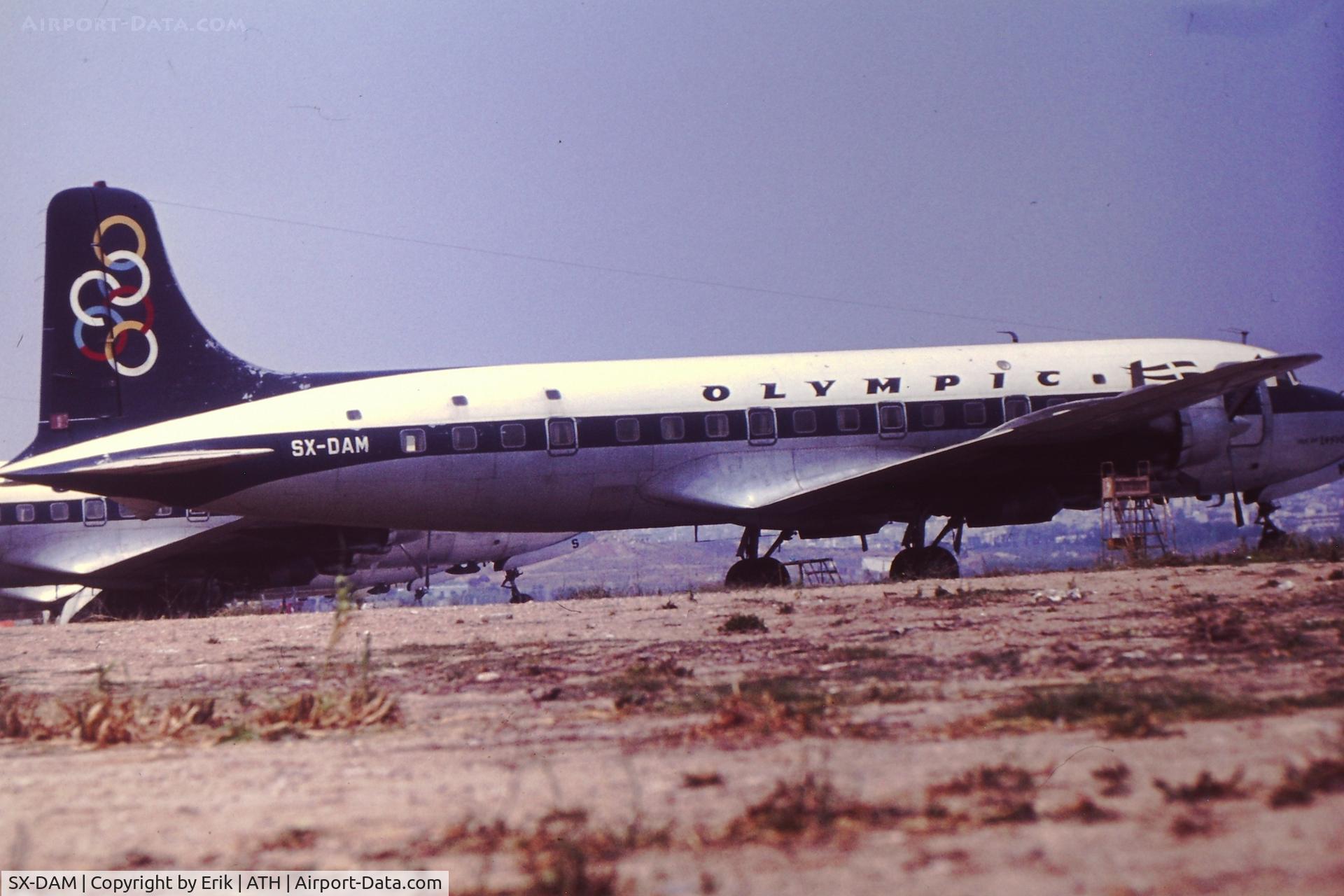 SX-DAM, 1953 Douglas DC-6B C/N 44087, By Erik Oxtorp