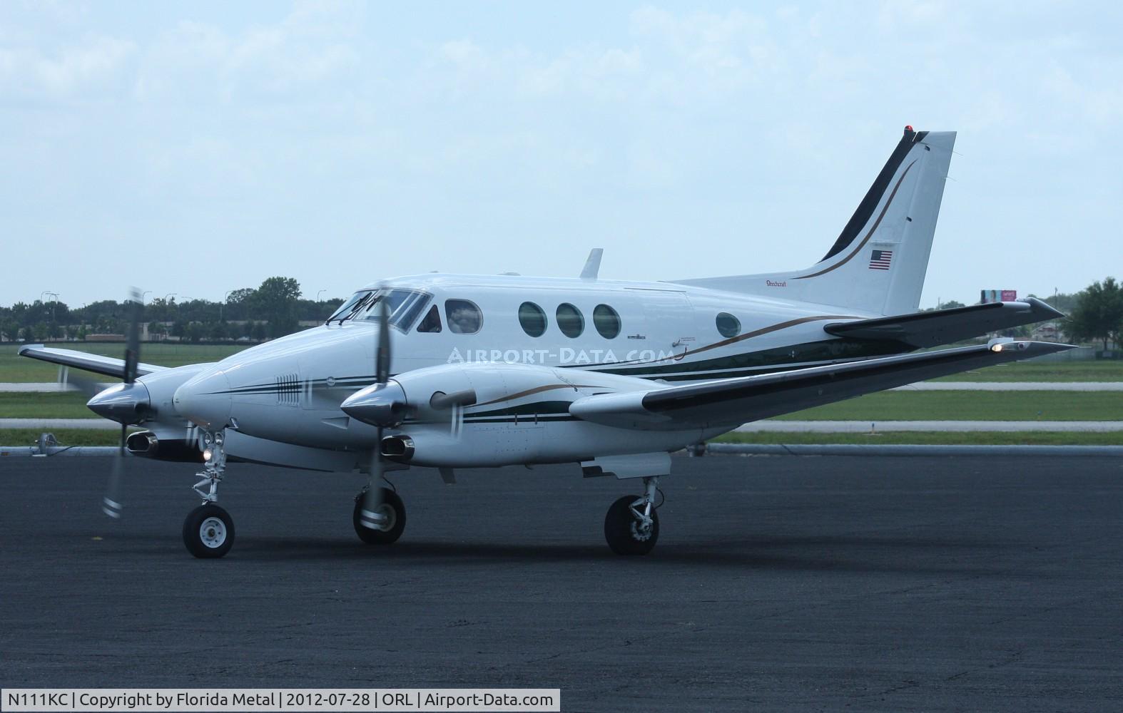 N111KC, 1990 Beech C90A King Air C/N LJ-1258, Beech C90A