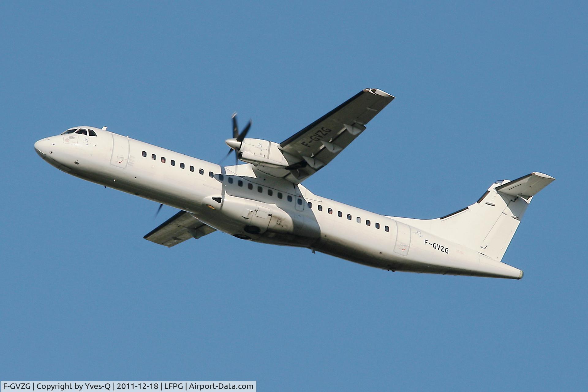 F-GVZG, 1989 ATR 72-201 C/N 145, ATR 72-201, Airliner, Roissy Charles De Gaulle Airport (LFPG - CDG)