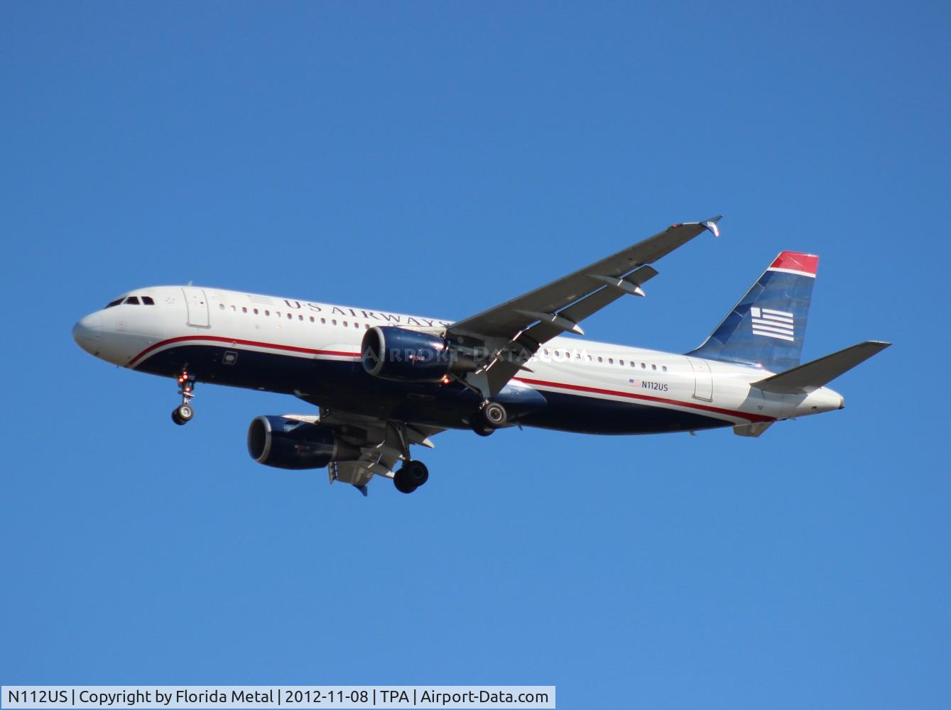 N112US, 1999 Airbus A320-214 C/N 1134, USAirways A320