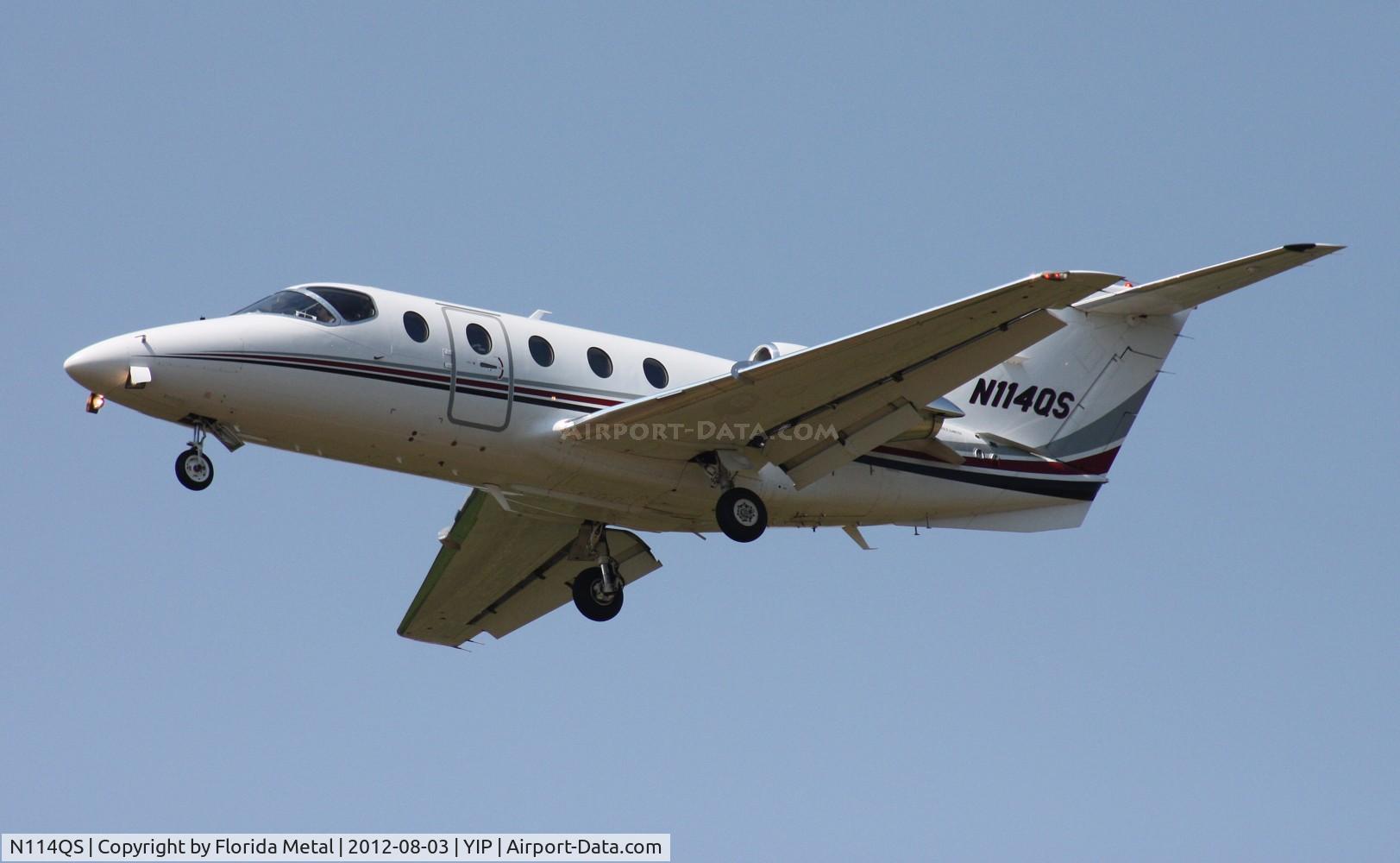 N114QS, 2007 Raytheon Beechjet 400A C/N RK-469, Beech 400