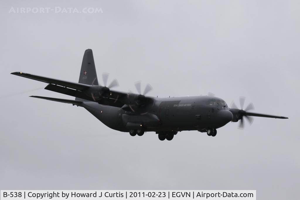 B-538, 2004 Lockheed Martin C-130J-30 Super Hercules C/N 382-5538, Royal Danish Air Force.