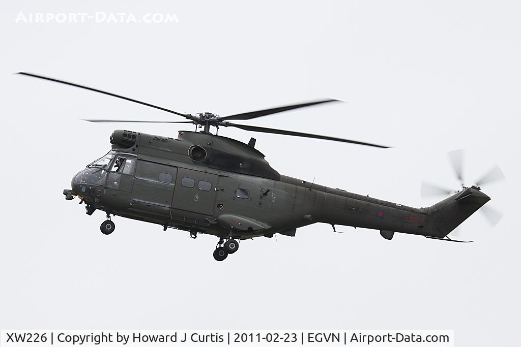 XW226, 1972 Westland Puma HC.1 C/N 1175, Royal Air Force.