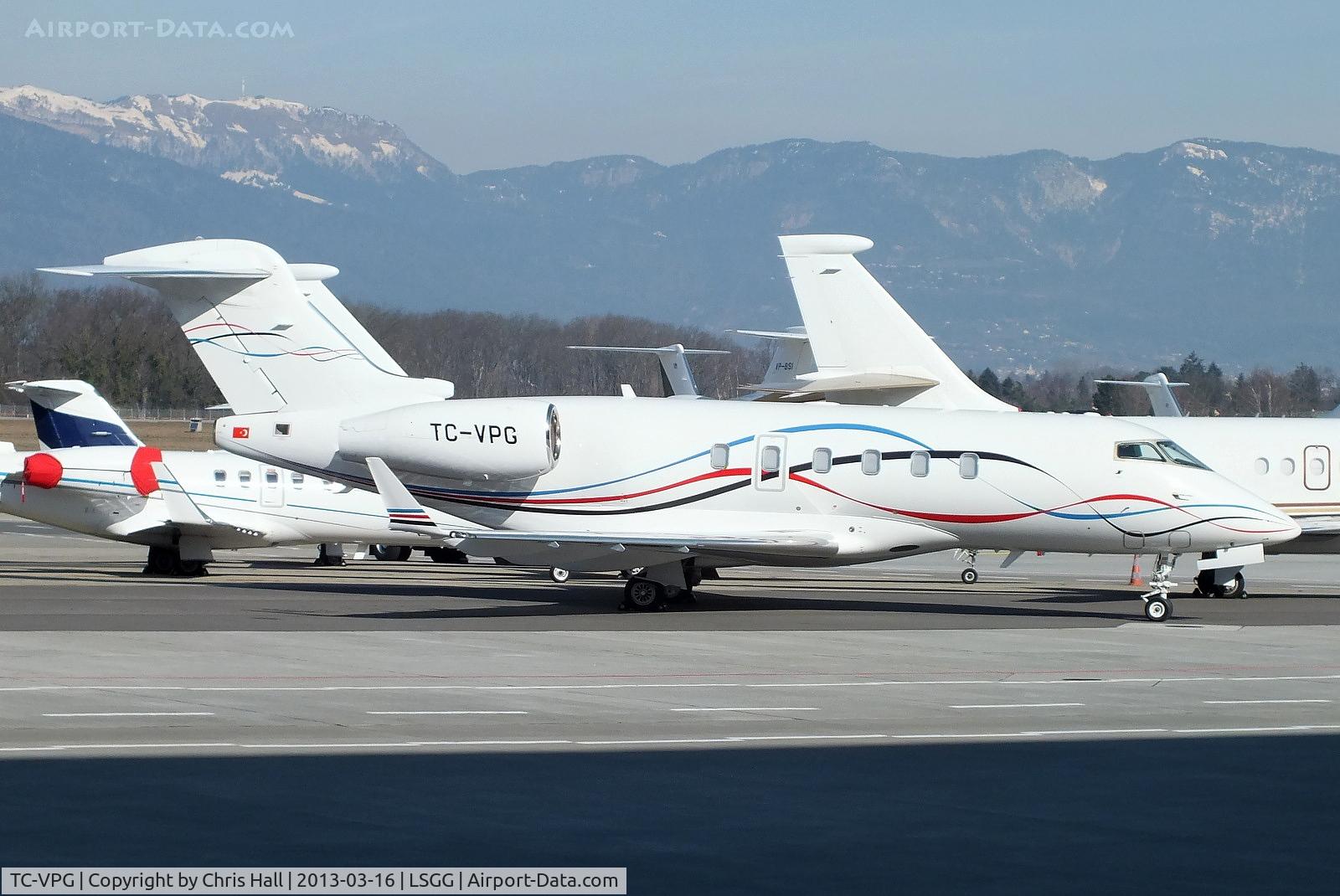 TC-VPG, 2008 Bombardier Challenger 300 (BD-100-1A10) C/N 20218, Palmali Air