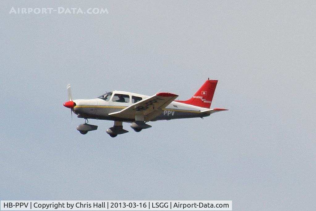 HB-PPV, 1989 Piper PA-28-181 Archer II C/N 28-90123, SAT- Swiss Aviation Training