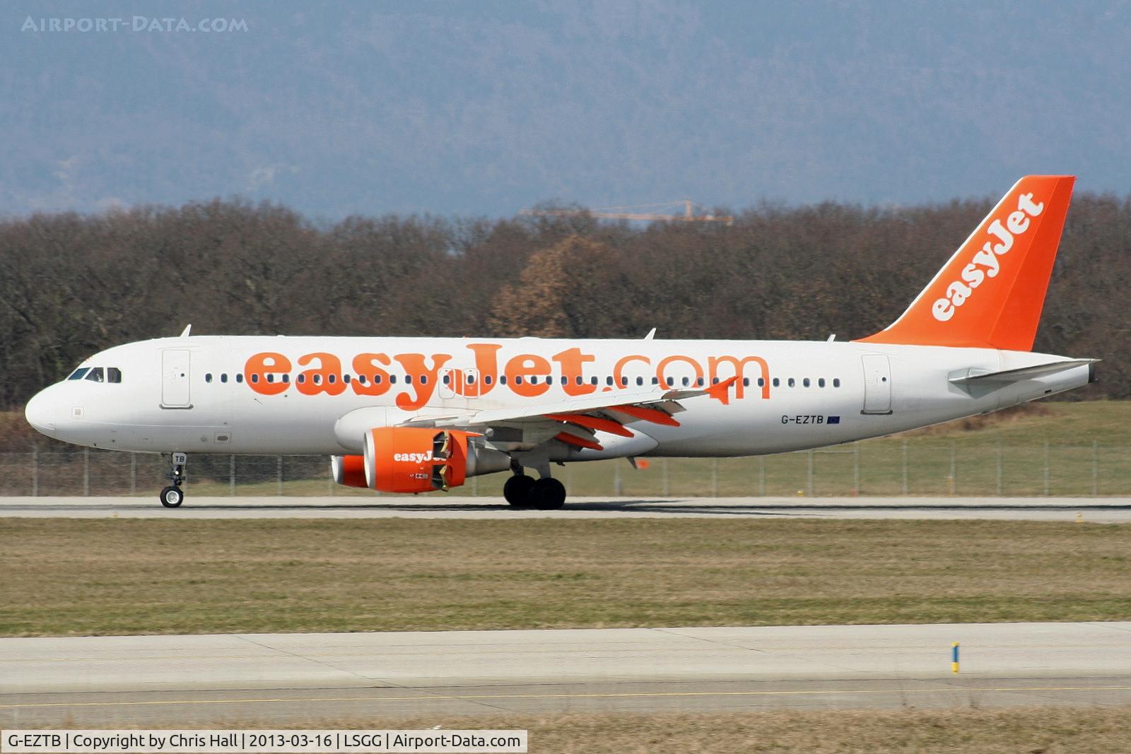 G-EZTB, 2009 Airbus A320-214 C/N 3843, easyJet