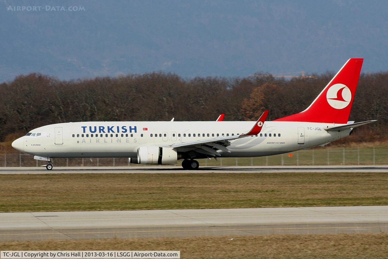 TC-JGL, 2006 Boeing 737-8F2 C/N 34410, Turkish Airlines