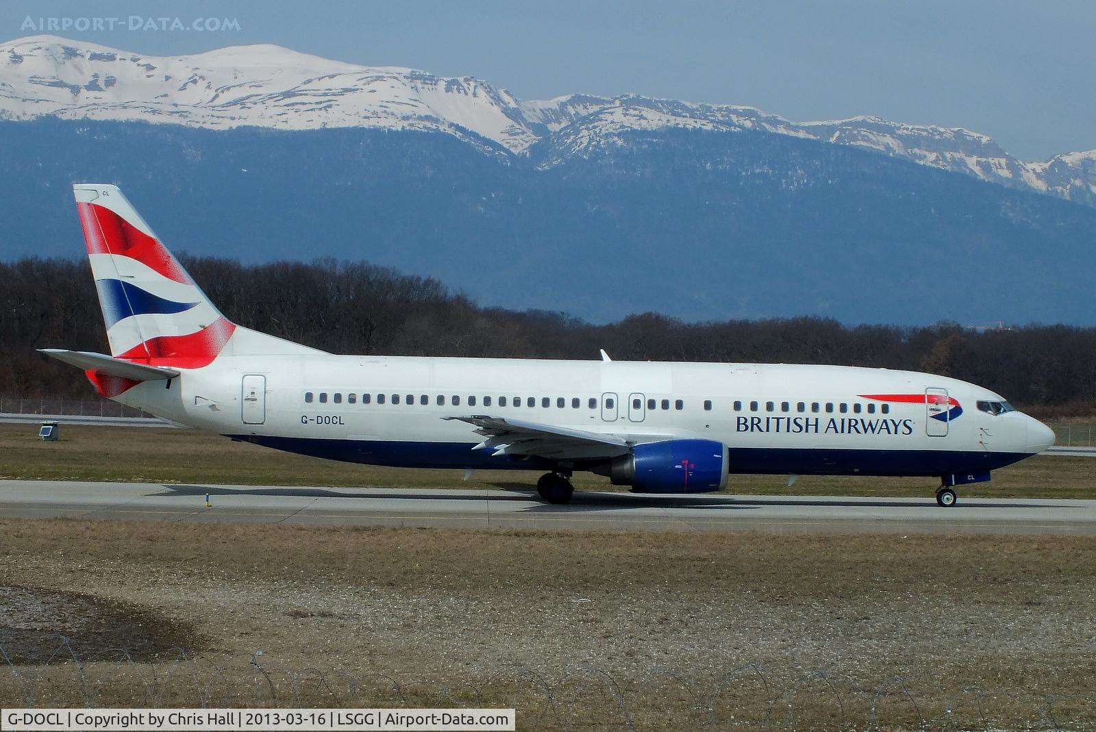 G-DOCL, 1992 Boeing 737-436 C/N 25842, British Airways