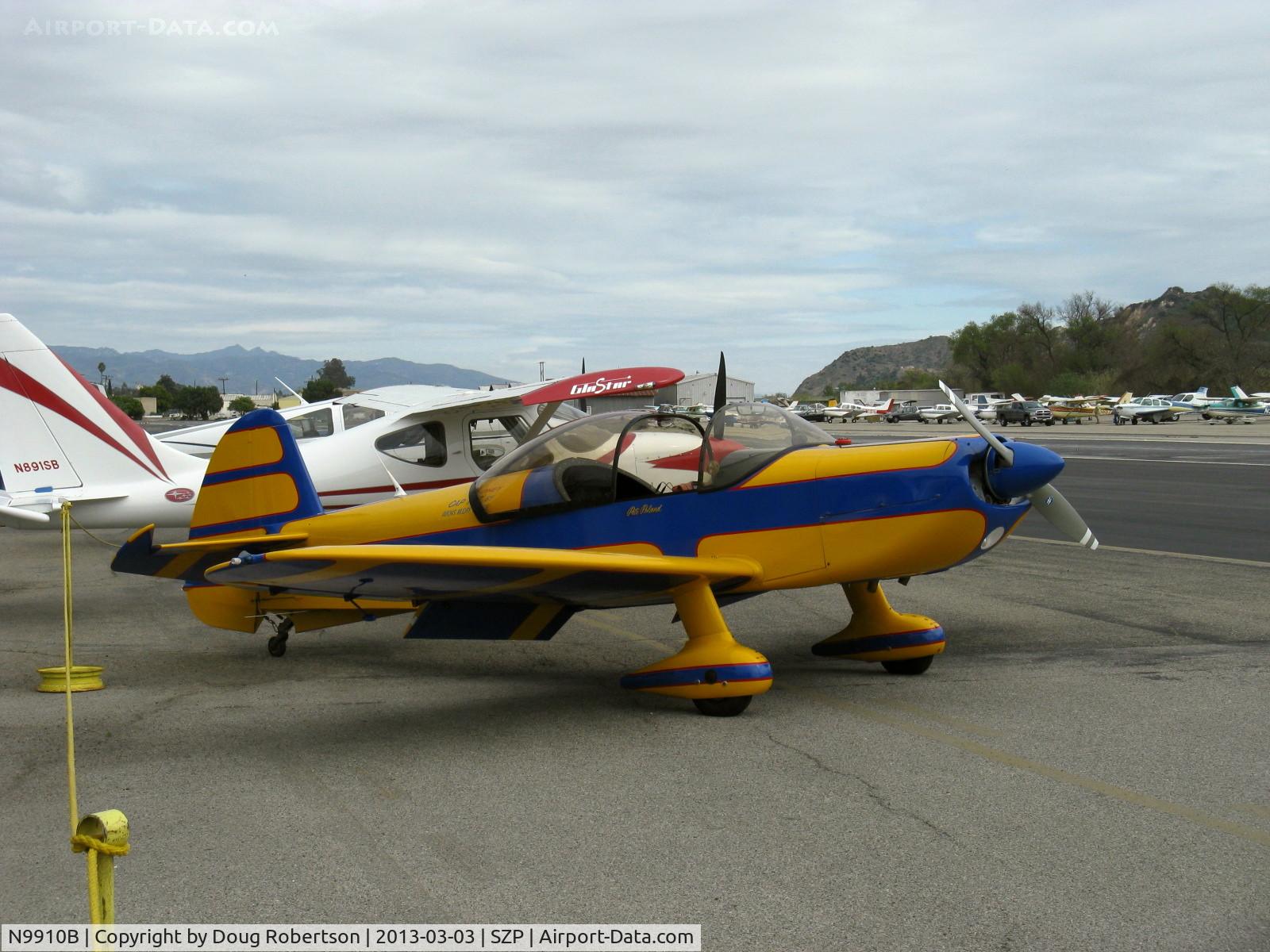N9910B, Mudry CAP-10B C/N 267, 1993 Avions Mudry Et Cie CAP 10B 'Honey Bee', Lycoming AEIO-360-B 180 Hp inverted systems aerobatic, owner also has an EXTRA EA-300/L aerobatic aircraft N224D which see.