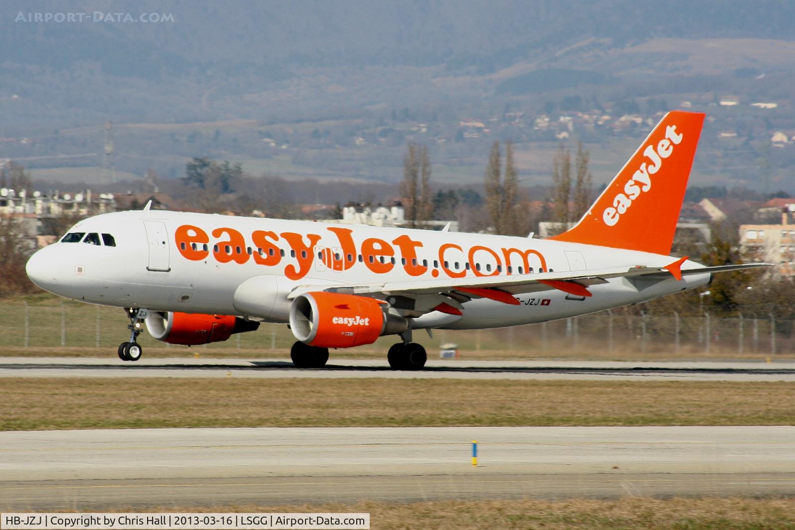 HB-JZJ, 2004 Airbus A319-111 C/N 2265, easyJet Switzerland
