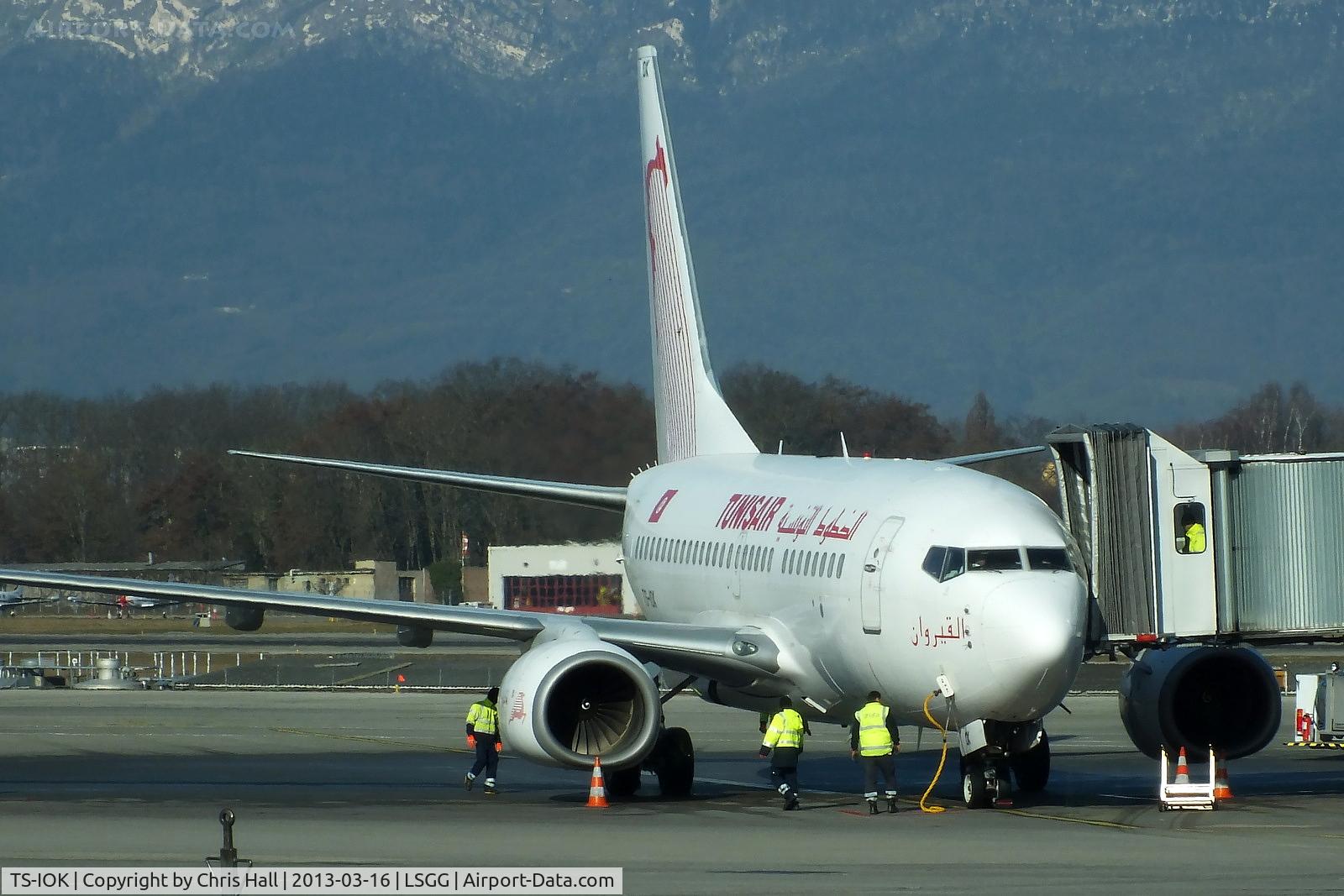 TS-IOK, 1999 Boeing 737-6H3 C/N 29496, Tunisair