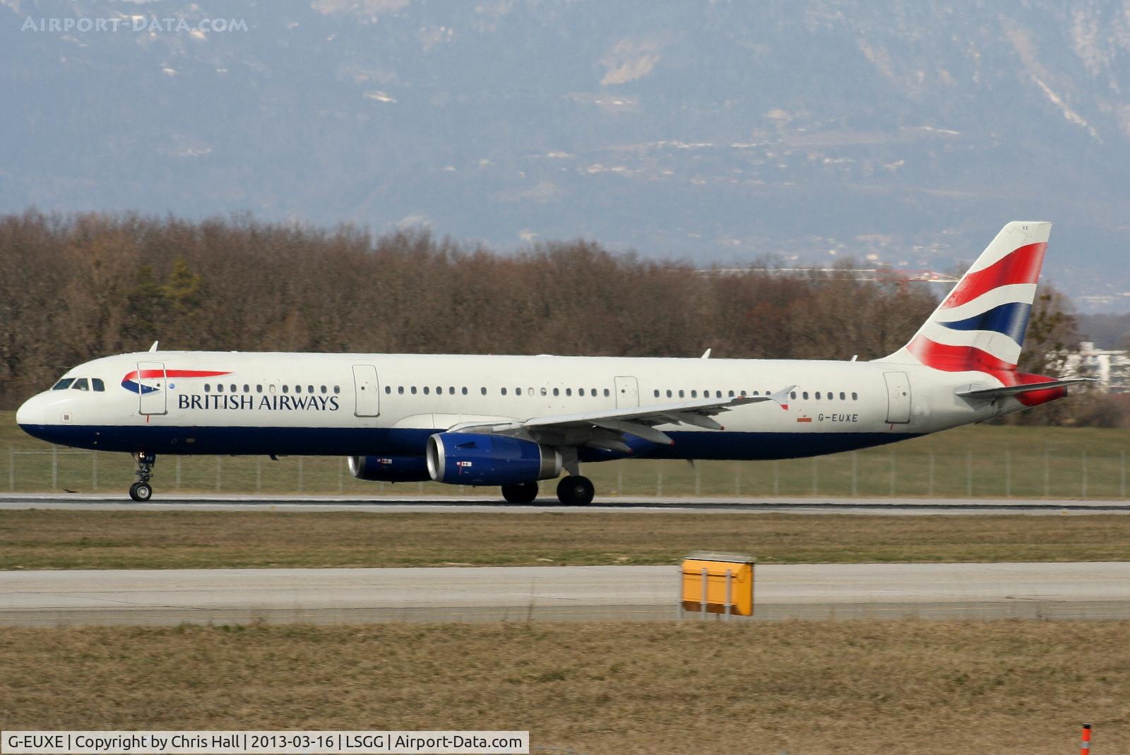 G-EUXE, 2004 Airbus A321-231 C/N 2323, British Airways