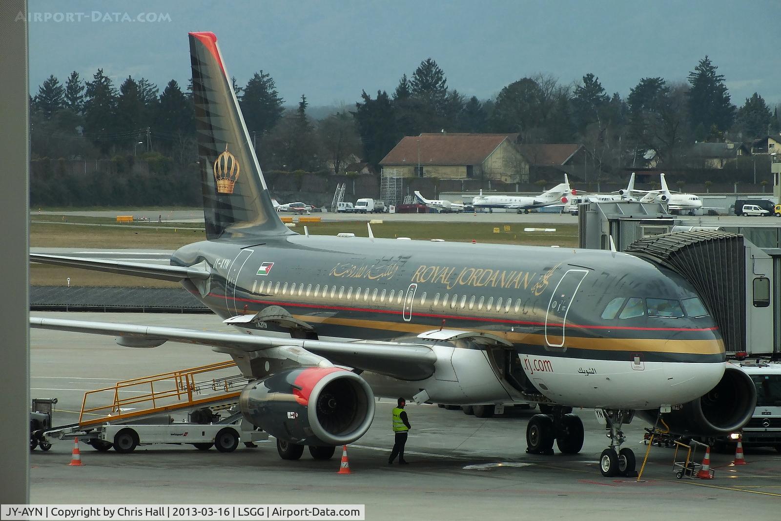 JY-AYN, 2009 Airbus A319-132 C/N 3803, Royal Jordanian