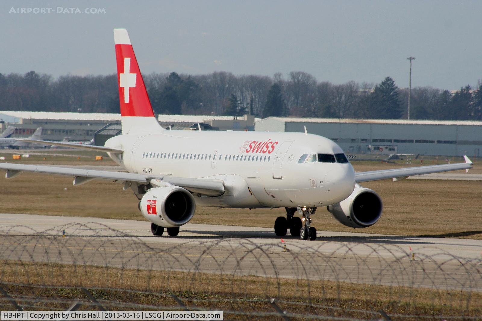 HB-IPT, 1997 Airbus A319-112 C/N 727, Swiss International Airlines