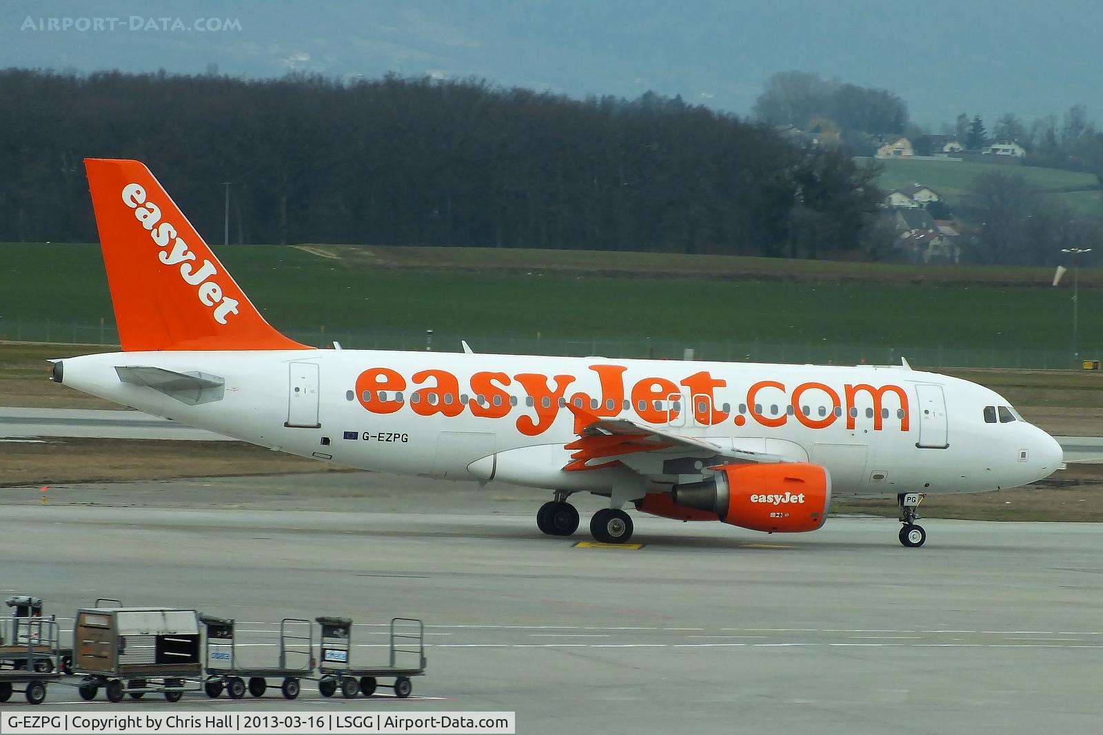 G-EZPG, 2005 Airbus A319-111 C/N 2385, easyJet