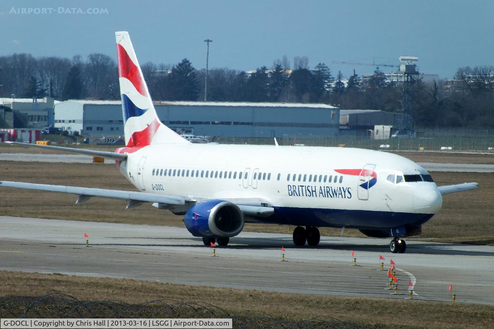 G-DOCL, 1992 Boeing 737-436 C/N 25842, British Airways