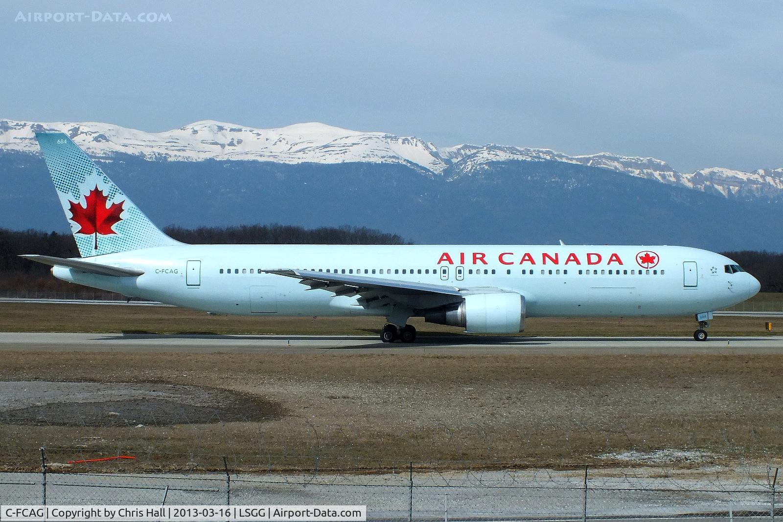 C-FCAG, 1988 Boeing 767-375/ER C/N 24085, Air Canada