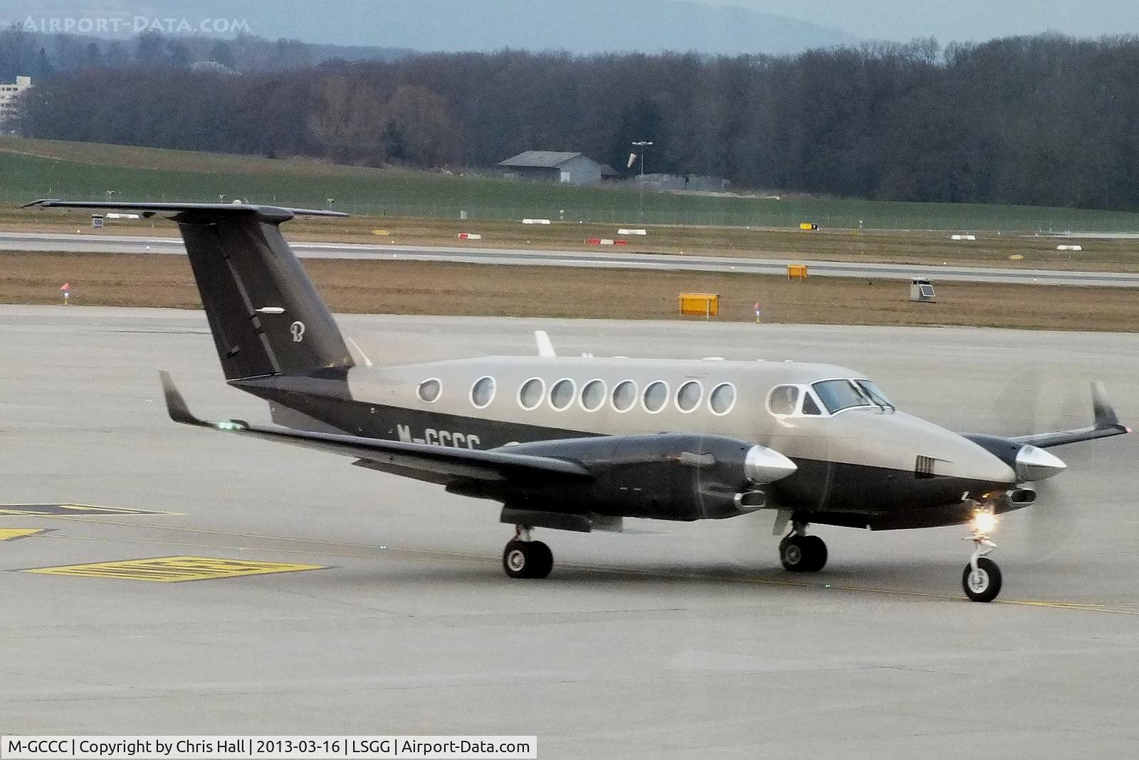 M-GCCC, 2011 Hawker Beechcraft 350i Super King Air (B300) C/N FL-755, pirvately operated Super King Air 350i at Geneva