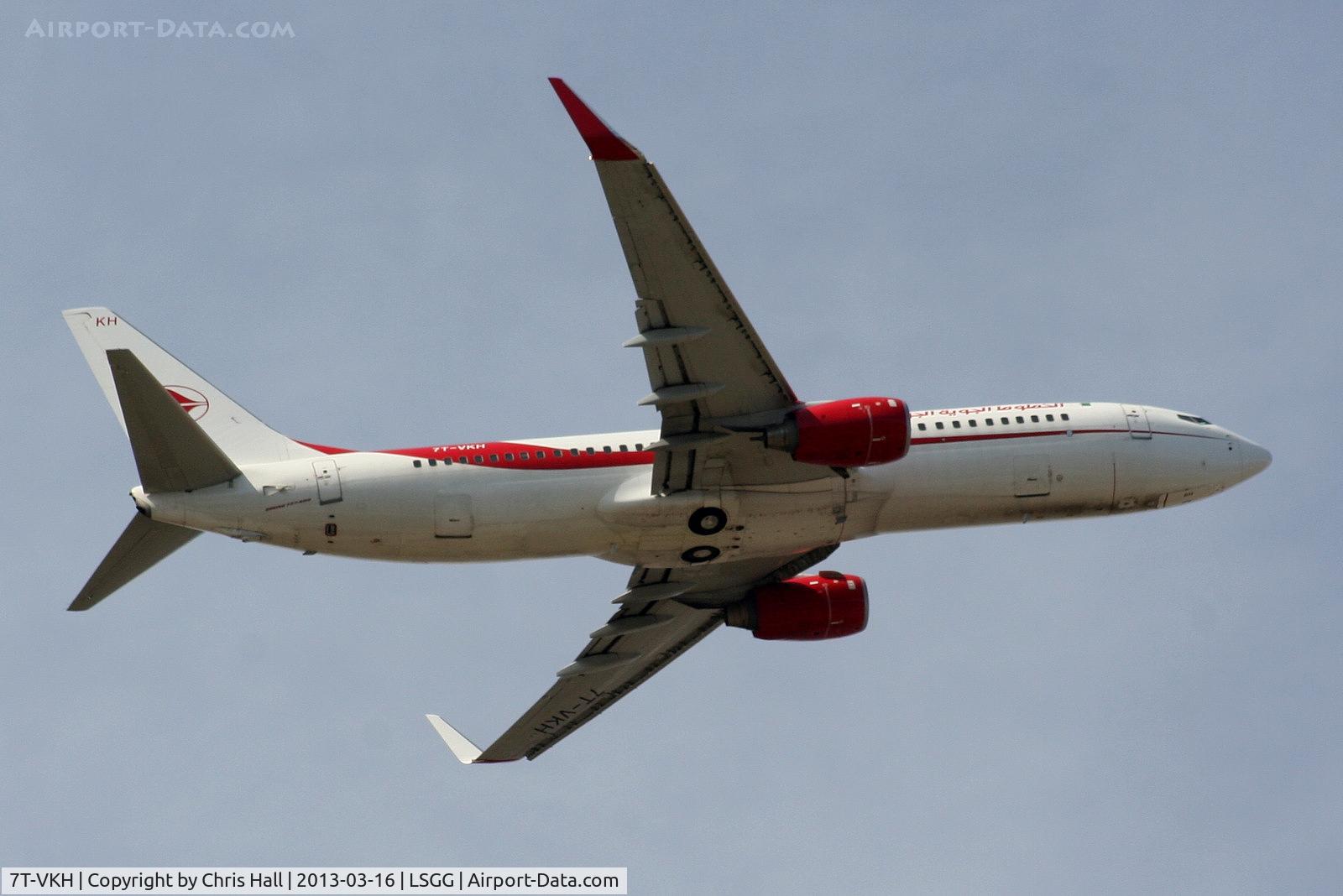 7T-VKH, 2011 Boeing 737-8D6 C/N 40862, Air Algérie