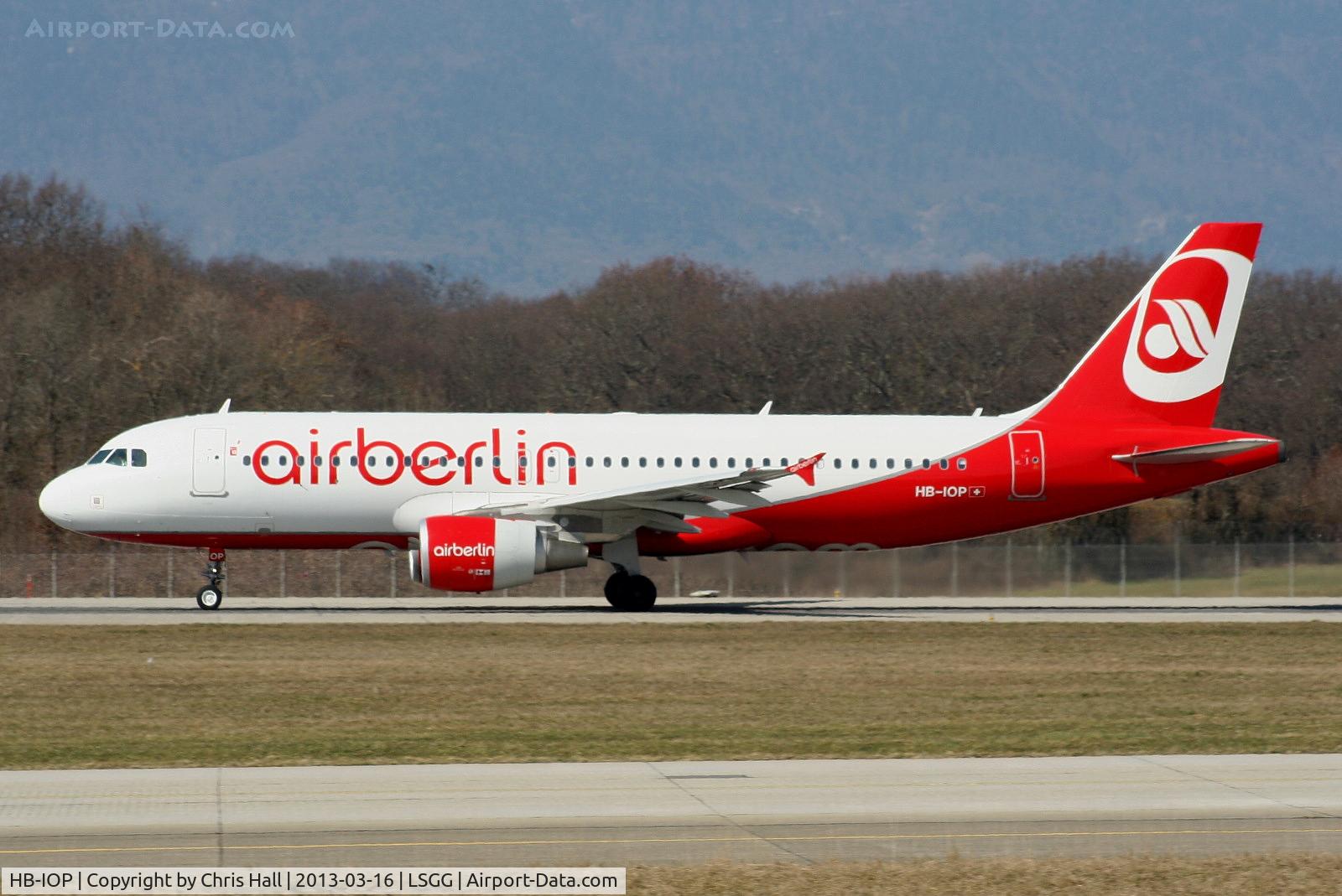 HB-IOP, 2010 Airbus A320-214 C/N 4187, Air Berlin