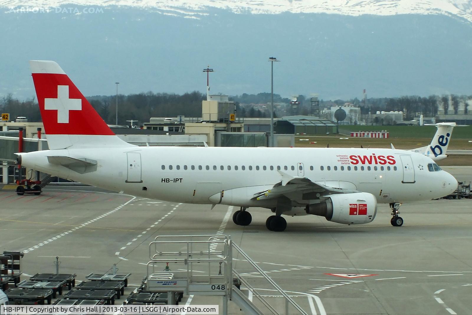 HB-IPT, 1997 Airbus A319-112 C/N 727, Swiss International Airlines
