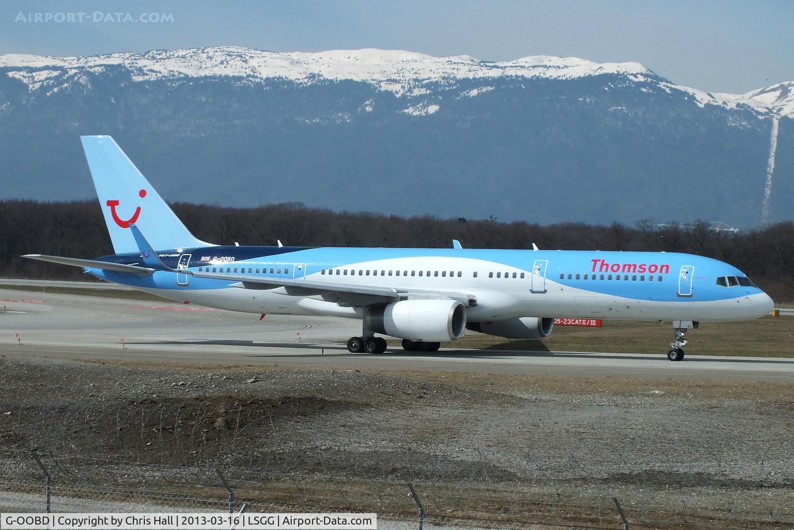 G-OOBD, 2003 Boeing 757-28A C/N 33099, Now in Thomson's new 
